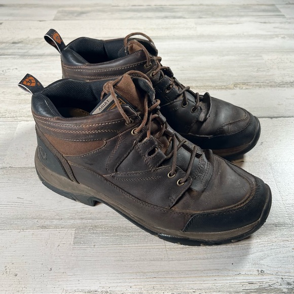 Ariat Terrain Leather 10002182 Distressed Brown Hiking Boots Men\'s Size 12D main image 5